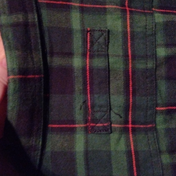 Green and Red Flannel - Picture 3 of 3